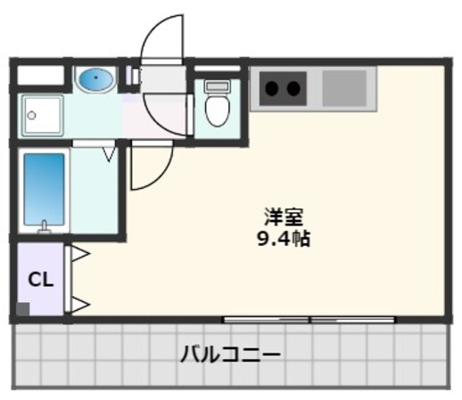 ロイヤルクィーンズパーク吹田片山町の物件間取画像